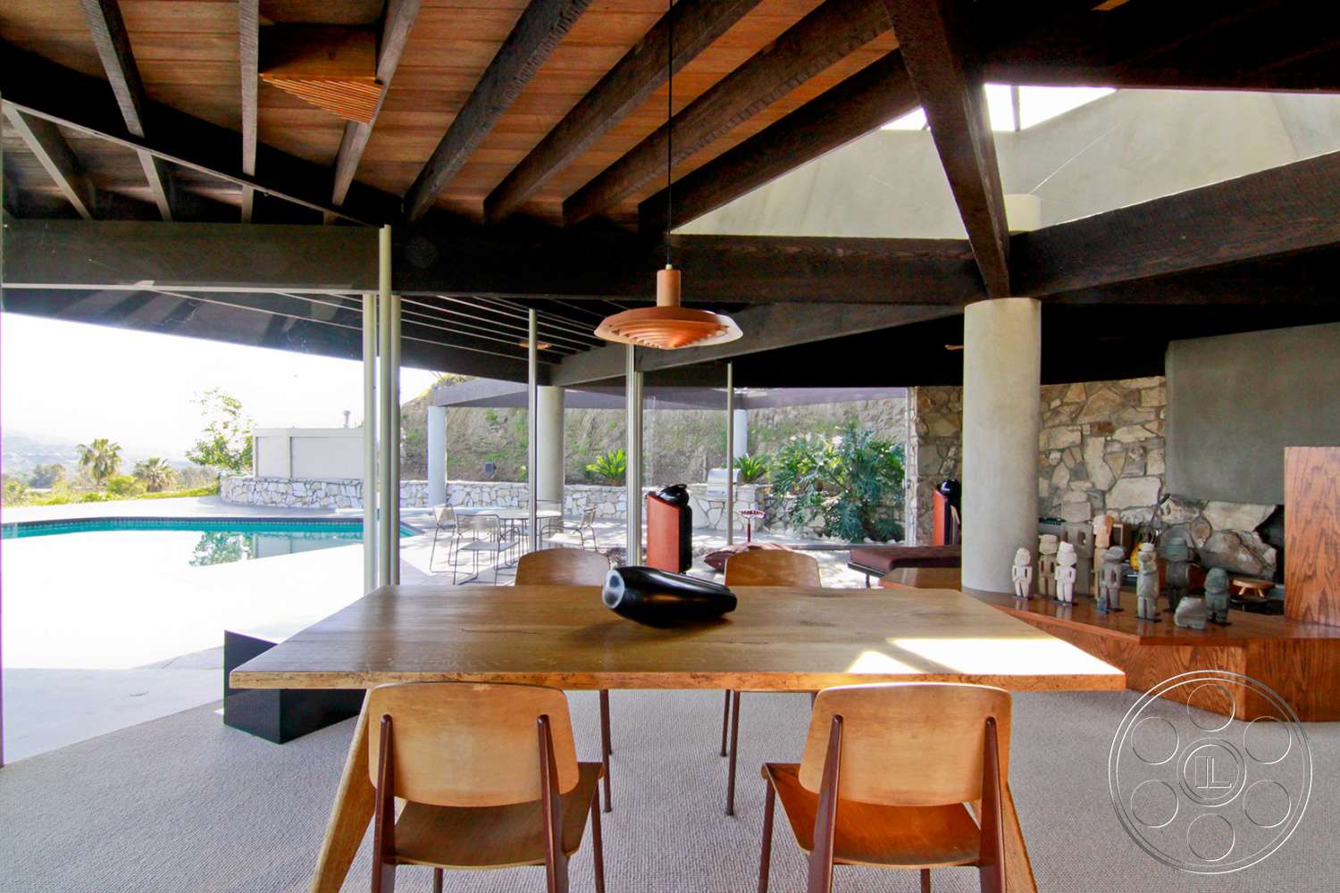 Retro 19 - wood, furniture, plywood, chair, restaurant, hardwood, porch