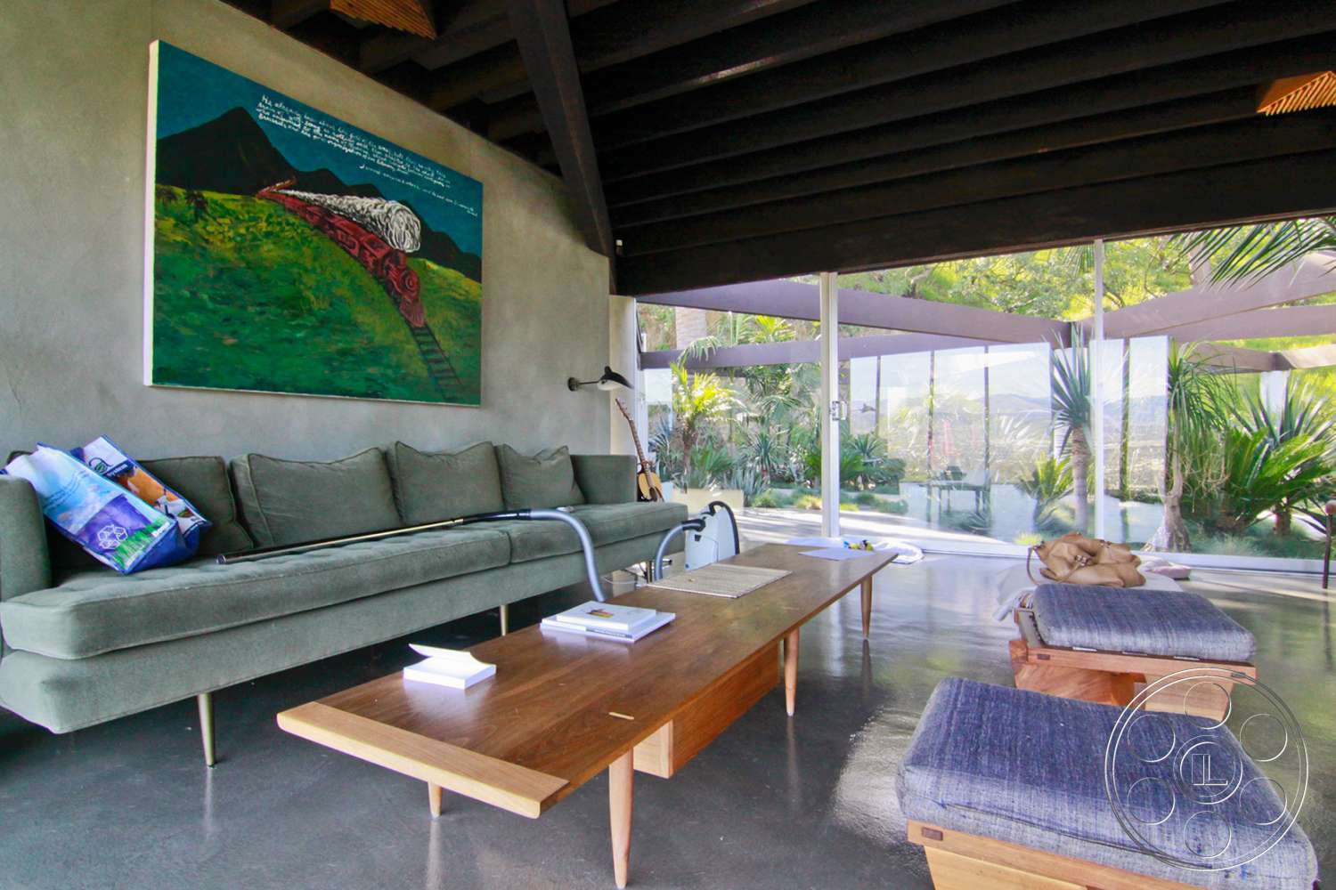 Retro 19 - indoors, wood, furniture, table, room, living room, couch, coffee table