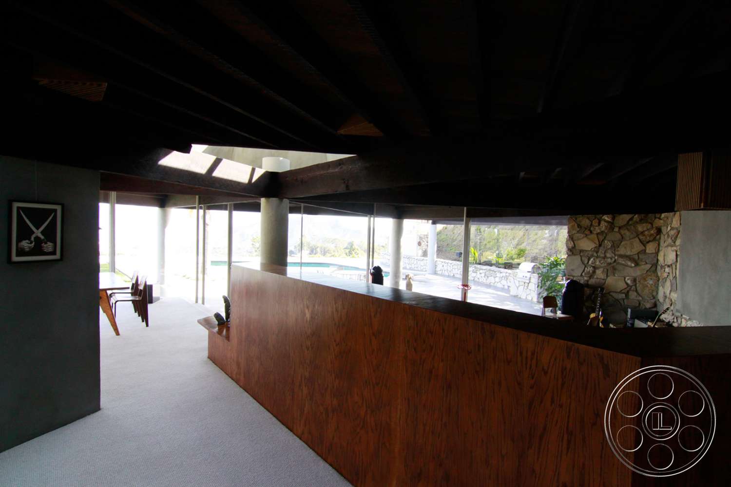 Retro 19 - indoors, wood, furniture, table, plywood, reception, hardwood