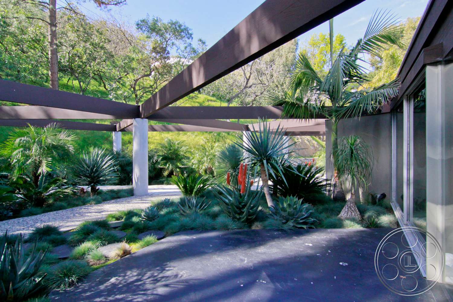 Retro 19 - patio, porch, outdoors, pergola, garden, arbour