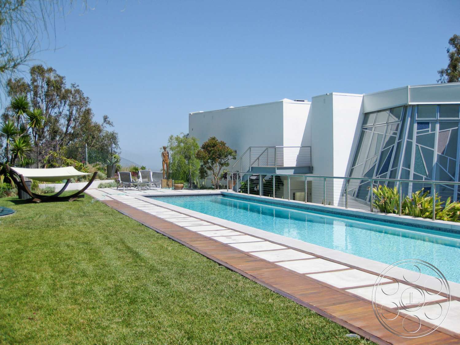 Modern 282 - plant, water, pool, swimming pool, grass, lawn