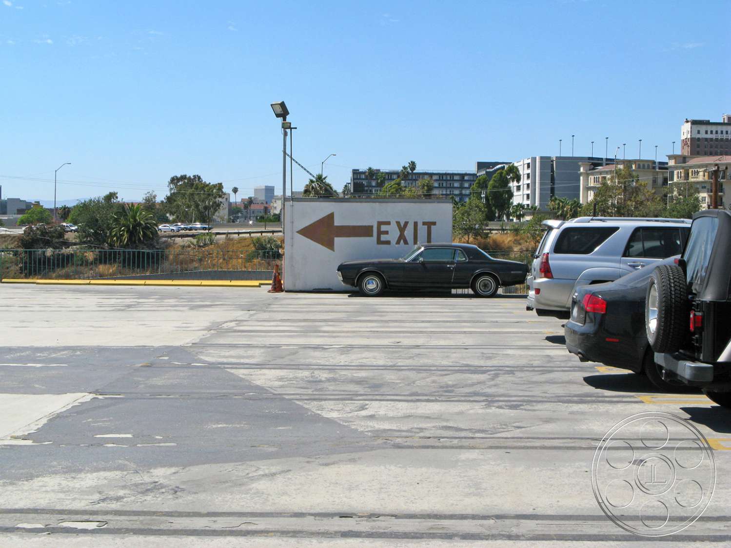 Rooftop 6 - car, transportation, automobile, vehicle, machine, wheel, parking lot, parking