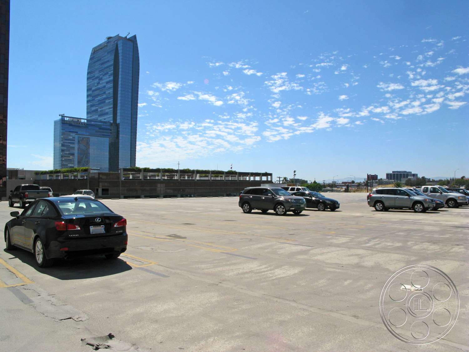 Rooftop 6 - car, transportation, automobile, vehicle, parking lot, parking