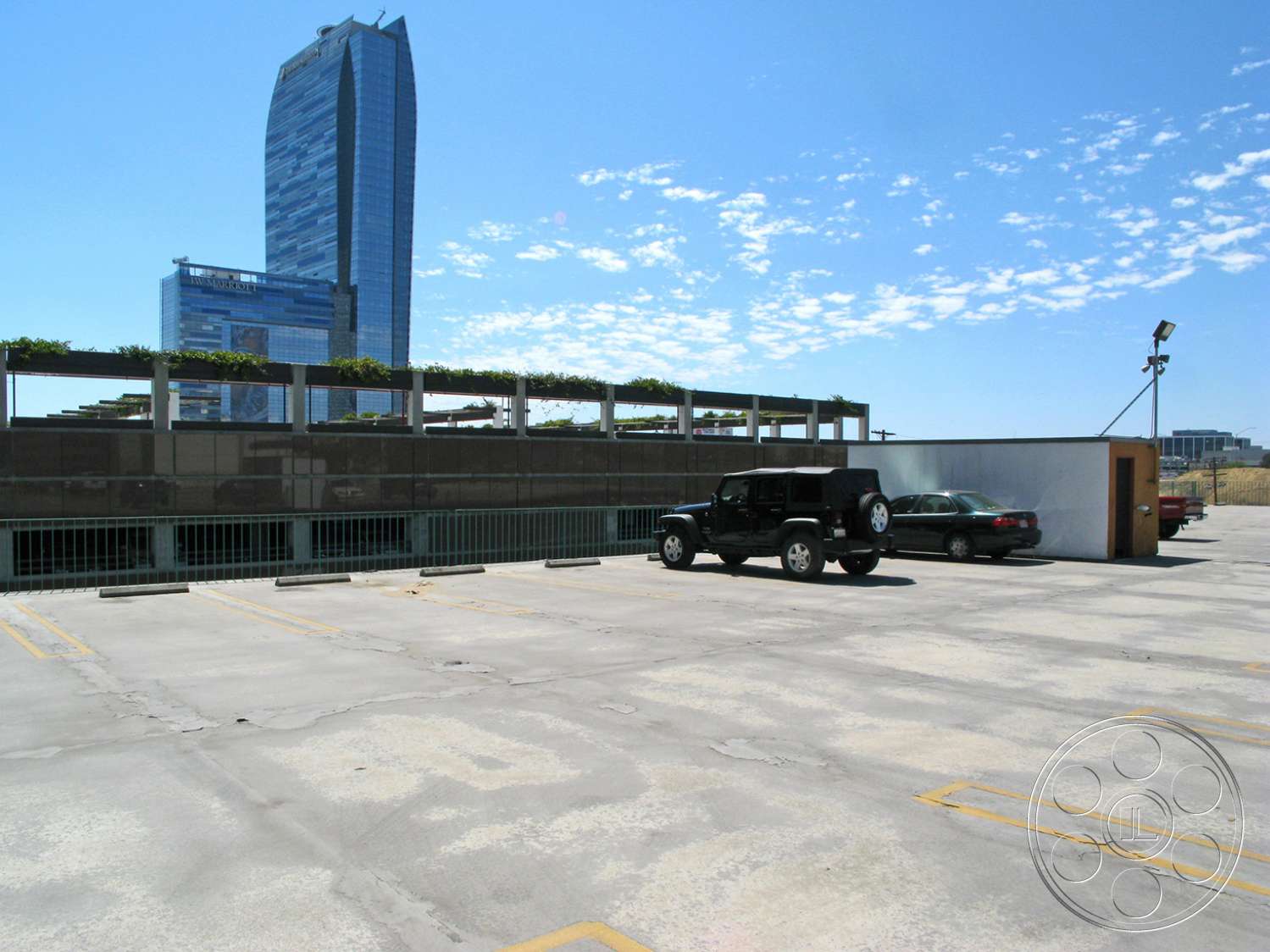 Rooftop 6 - car, transportation, automobile, vehicle, machine, wheel, office building, urban, city, truck
