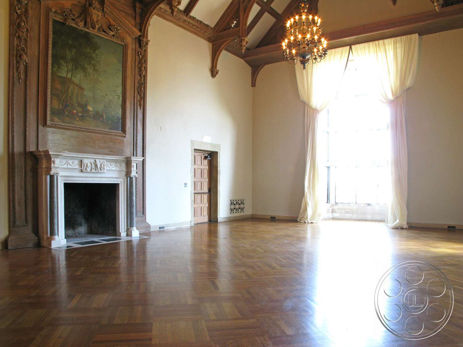 Mansion 37 - indoors, wood, hardwood, hearth, fireplace
