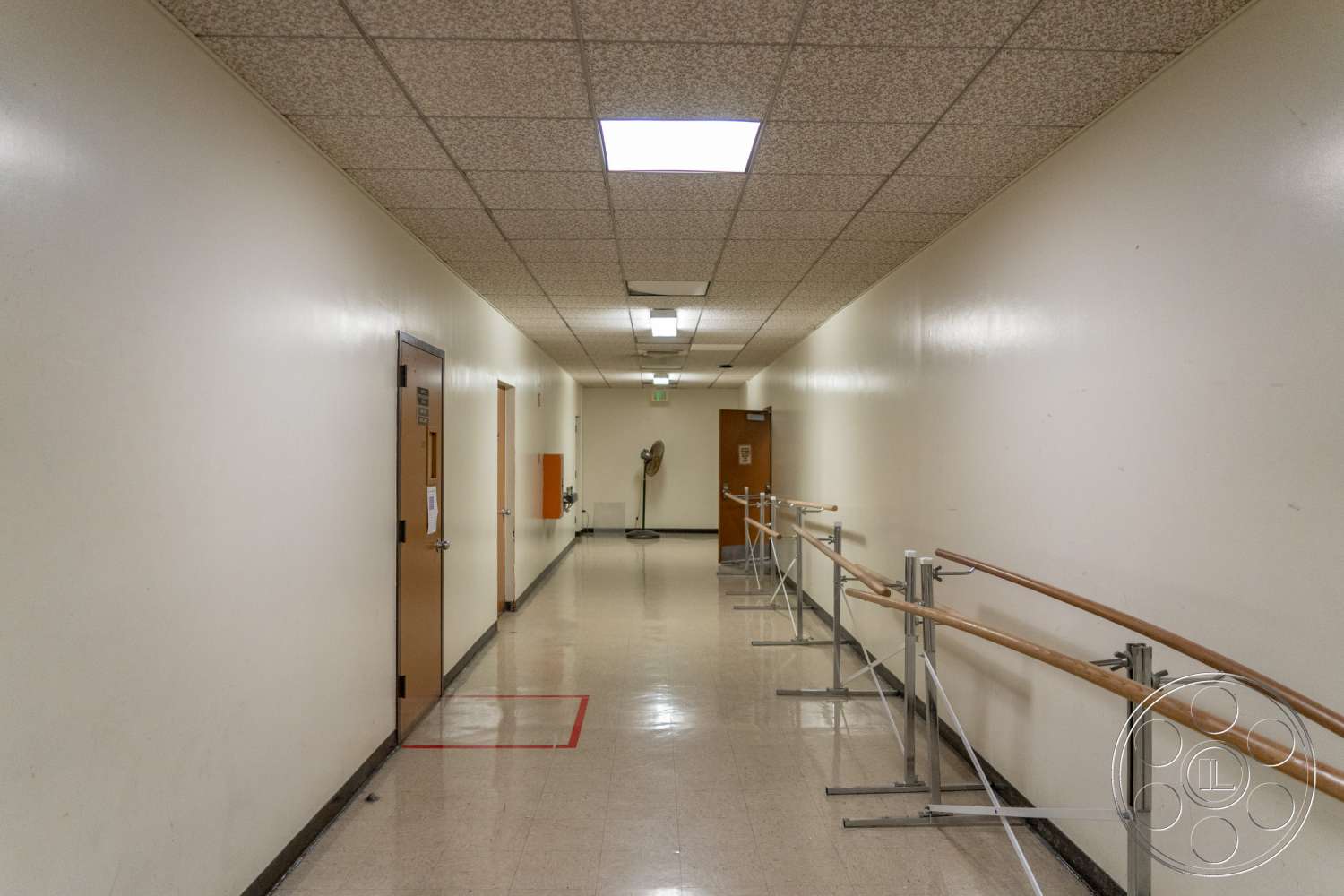 School 3 - corridor, door