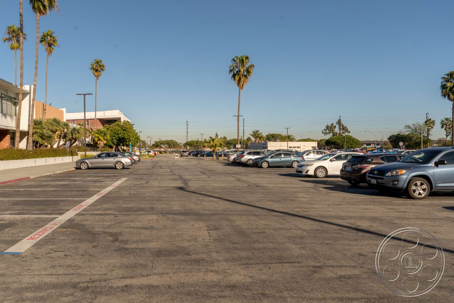 School 3 - car, transportation, automobile, vehicle, parking lot, parking, road, tarmac, asphalt, intersection