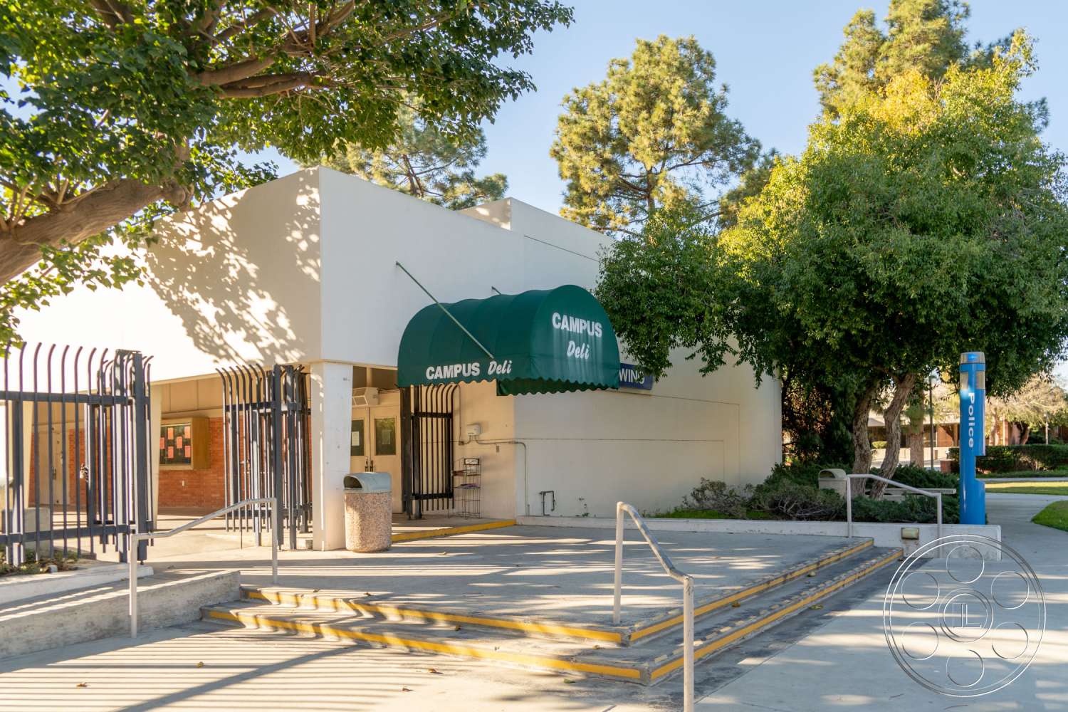 School 3 - urban, handrail, banister, awning, canopy