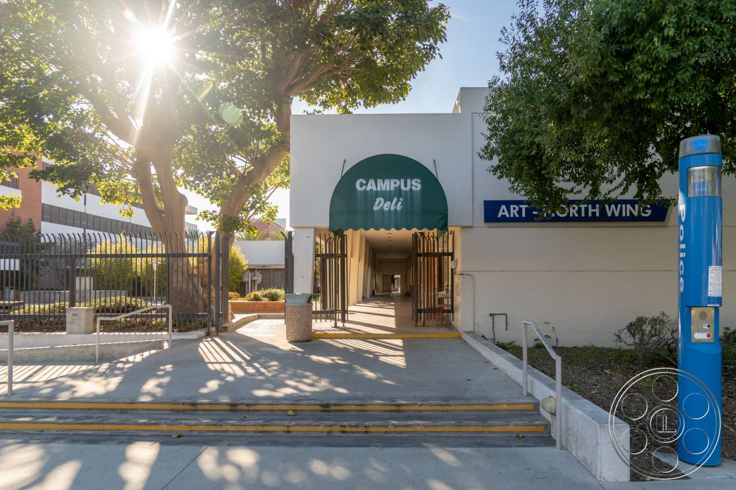 School 3 - flare, light