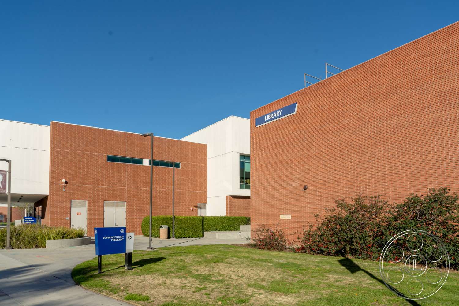 School 3 - grass, campus