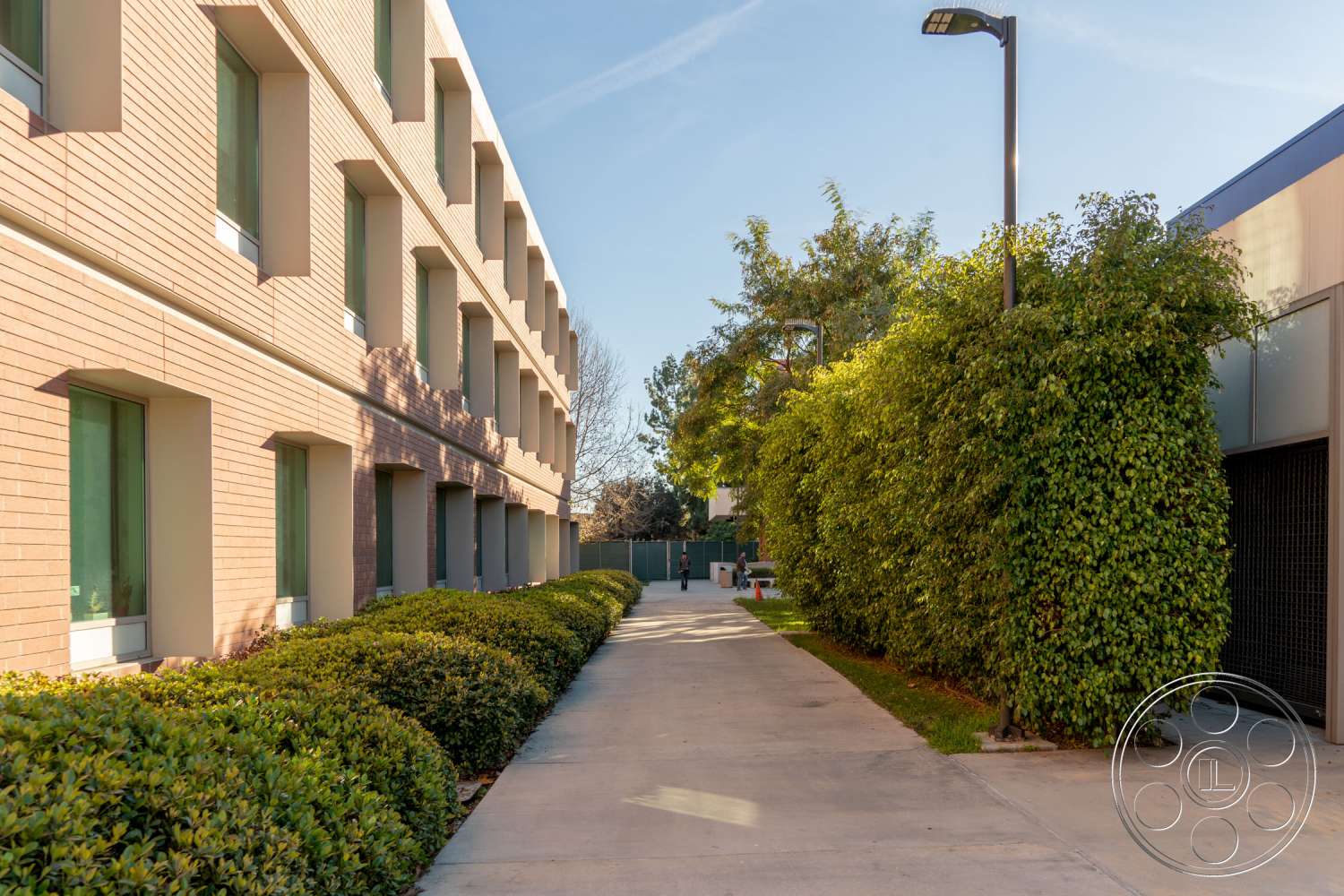 School 3 - tarmac, asphalt, urban, city, path, high rise, apartment building