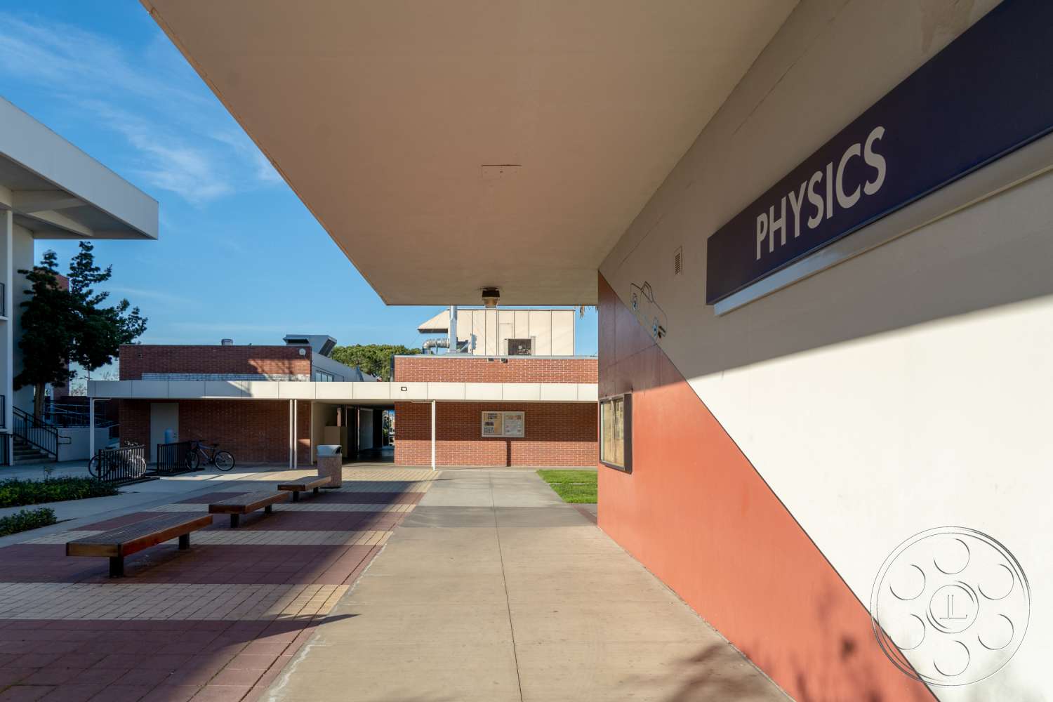 School 3 - furniture, patio, bench, school