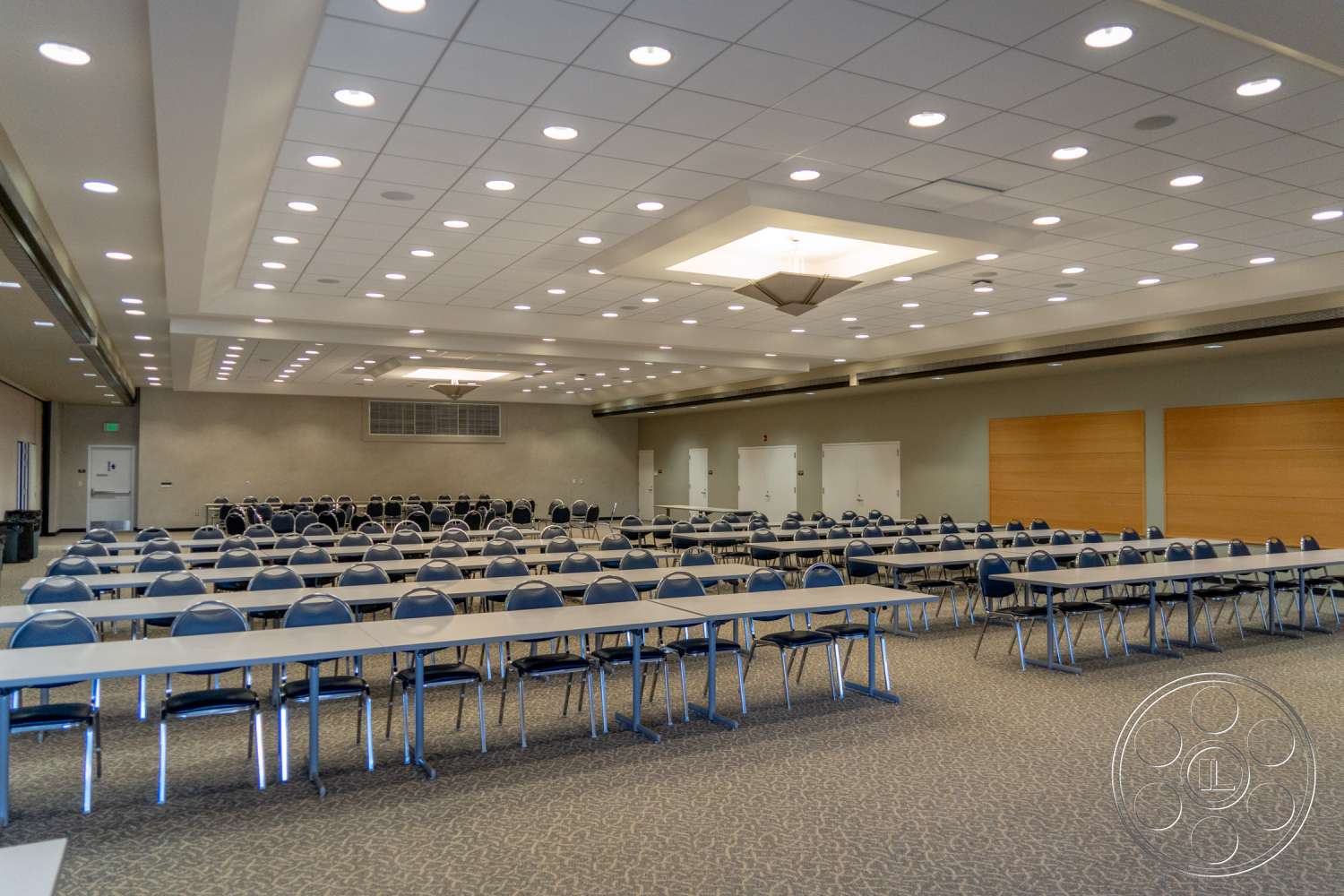 School 3 - indoors, furniture, room, chair, meeting room, conference room, hall