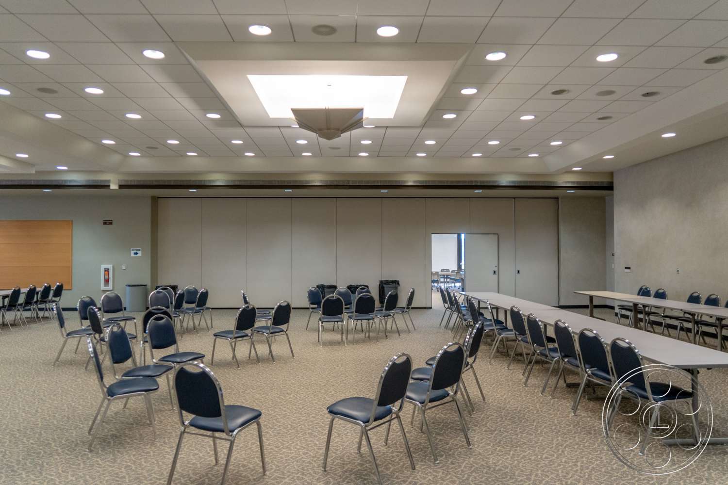 School 3 - indoors, furniture, room, chair, meeting room, conference room