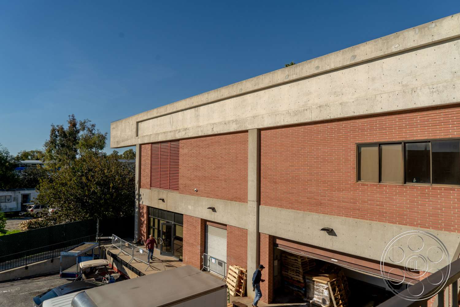 School 3 - office building, brick