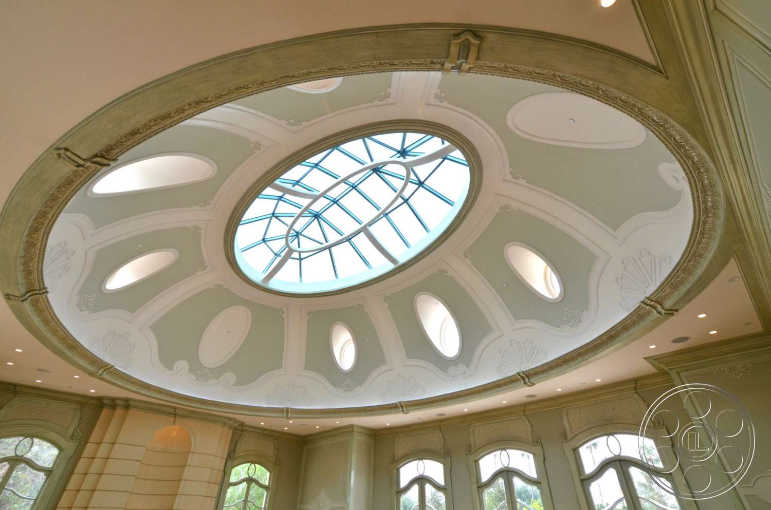 Tiffany Estate - window, skylight