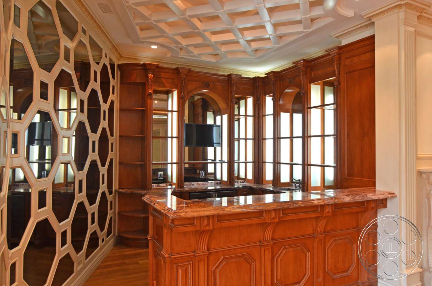 Tiffany Estate - indoors, wood, furniture, room, plywood, hardwood, cabinet, stained wood