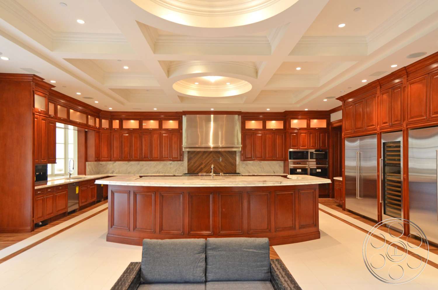 Tiffany Estate - kitchen - indoors, wood, furniture, room, hardwood, kitchen