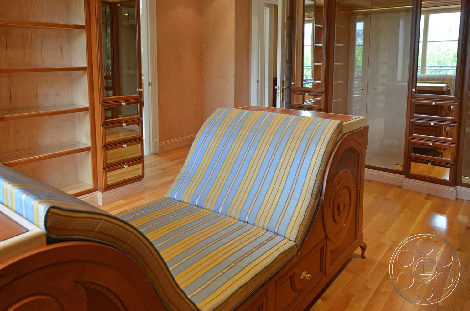 Tiffany Estate - indoors, wood, furniture, room, living room, couch, hardwood, cushion