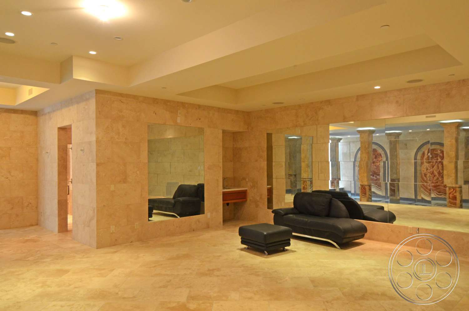 Tiffany Estate - indoors, wood, furniture, room, living room, couch, hardwood