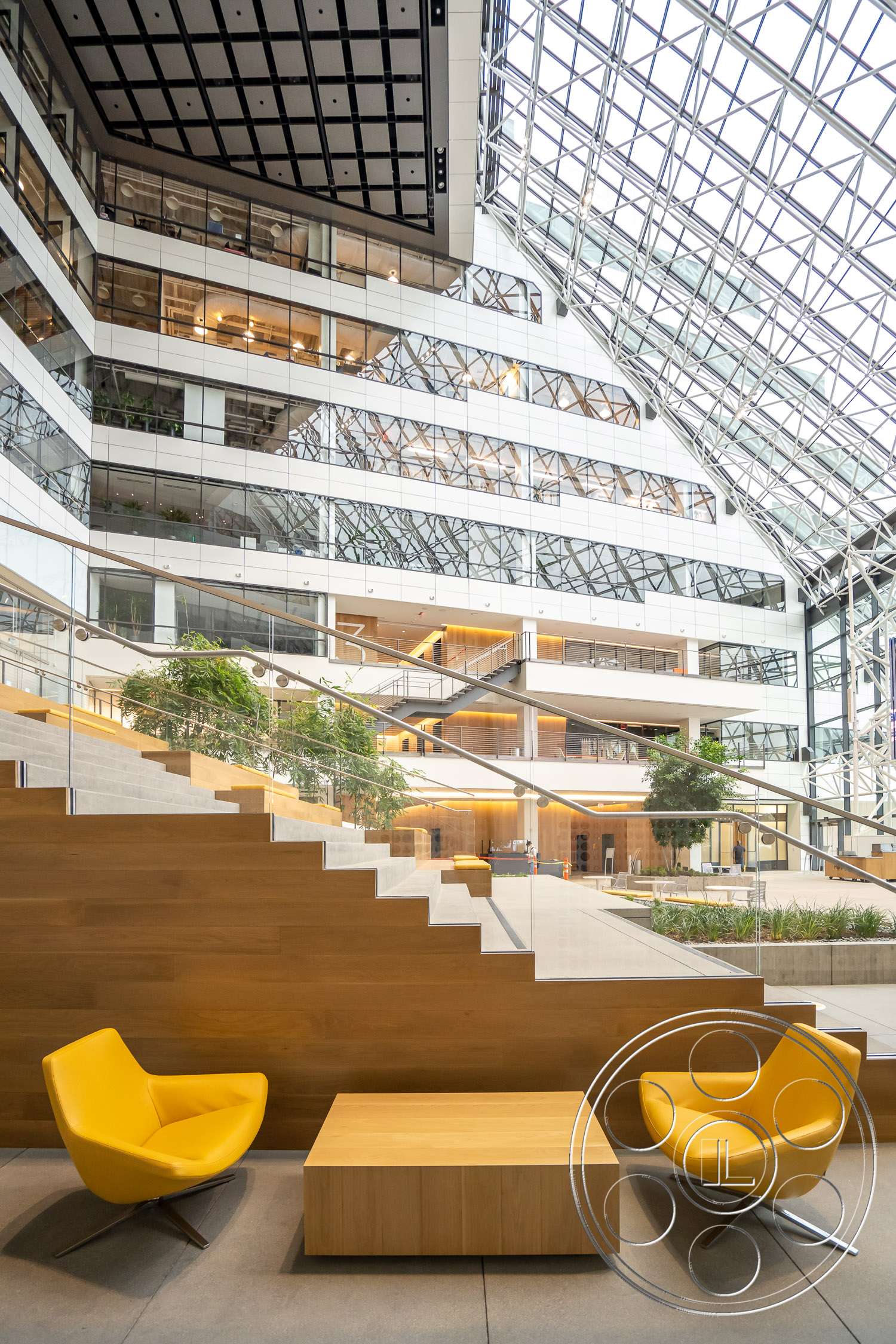 The Atrium - indoors, furniture, handrail, banister, staircase