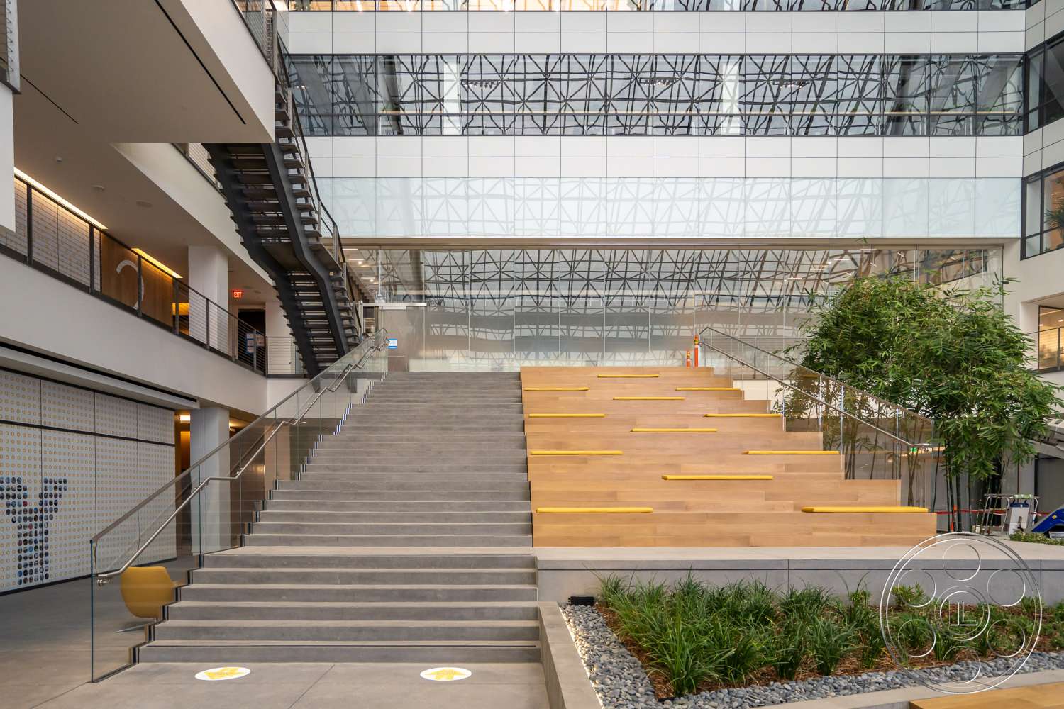 The Atrium - handrail, banister, staircase