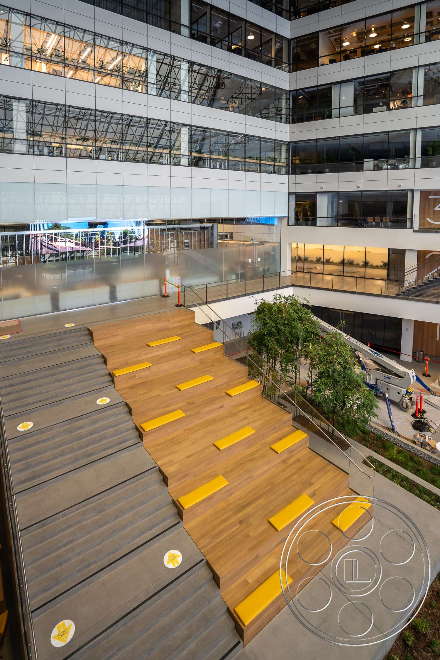 The Atrium - staircase, airport, terminal, airport terminal