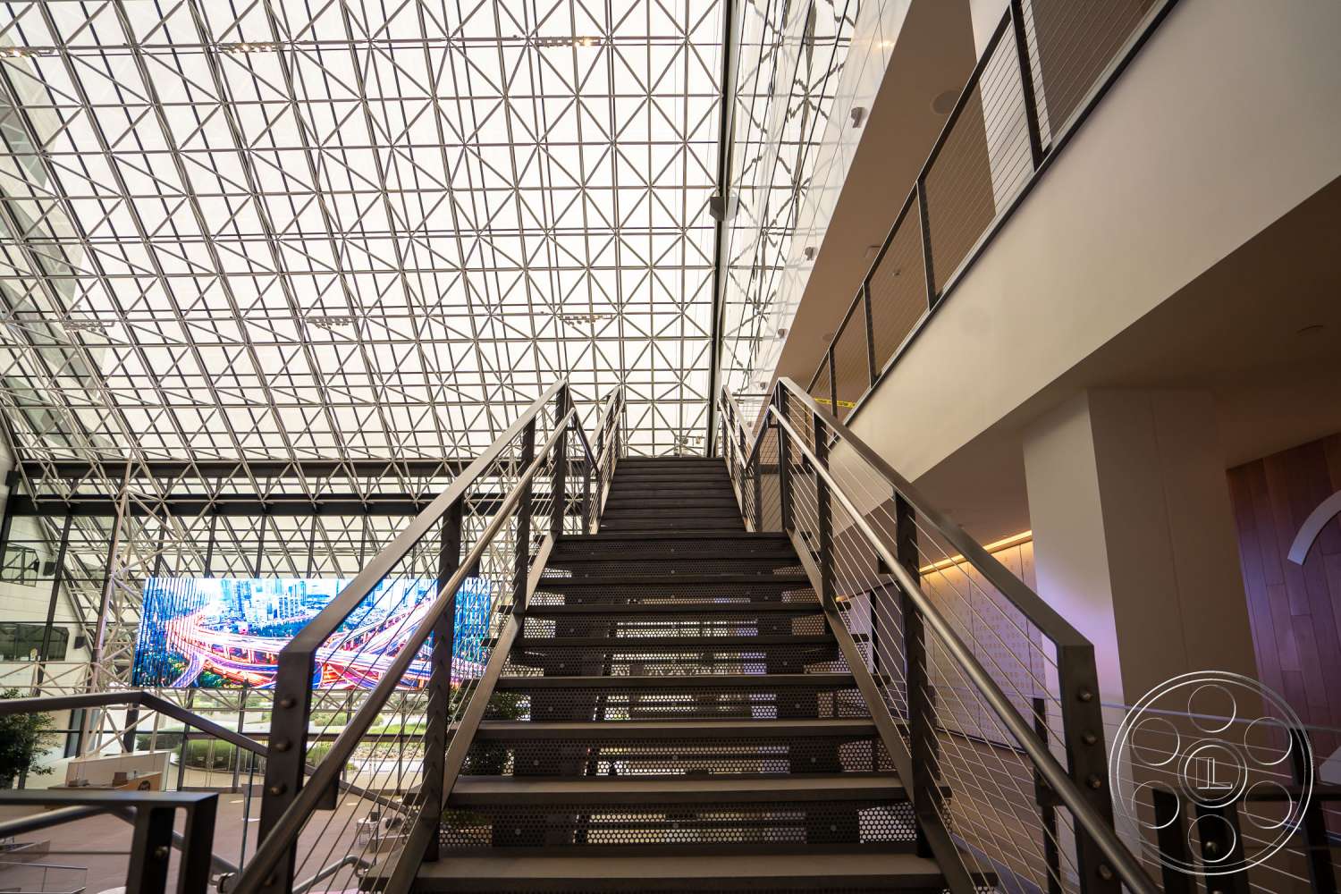 The Atrium - handrail, banister, staircase, railing