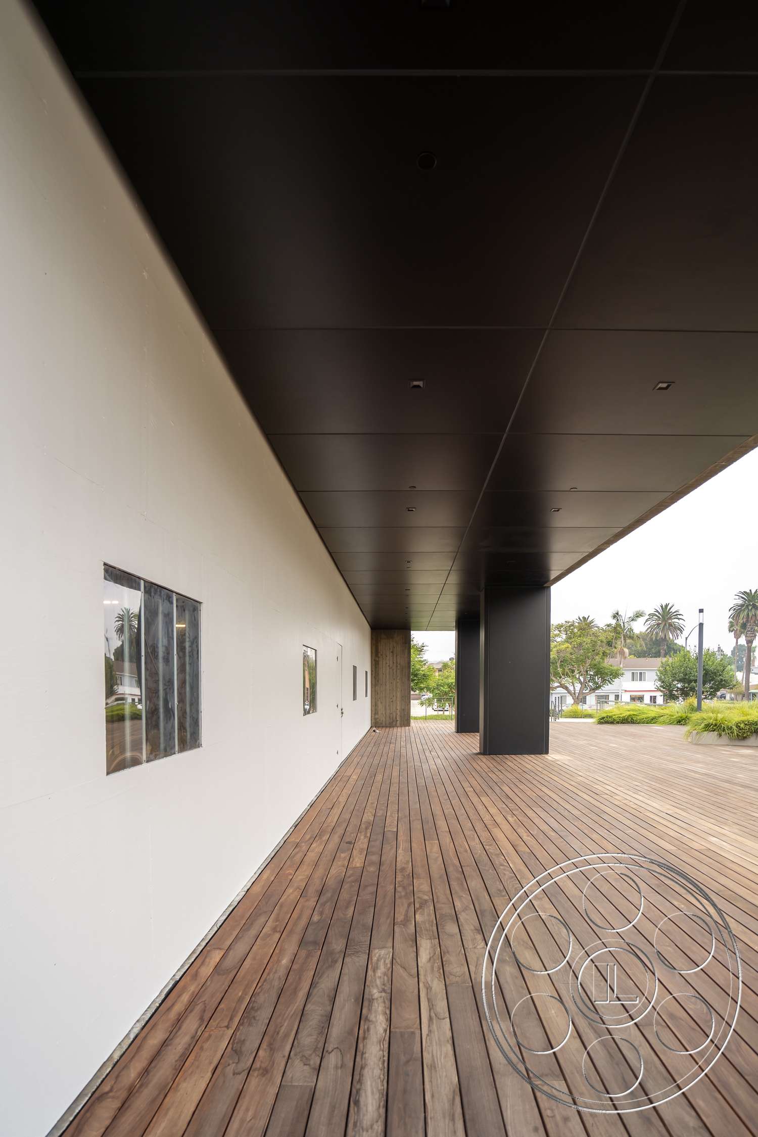 The Atrium - indoors, wood, corridor, hardwood