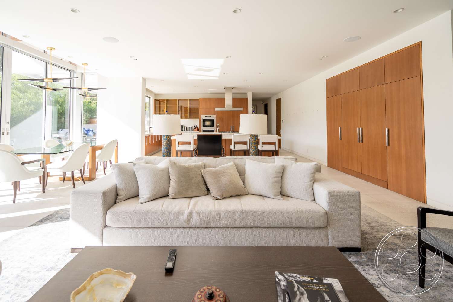 Modern 14 - indoors, furniture, table, room, living room, couch, coffee table, rug, cushion, pillow