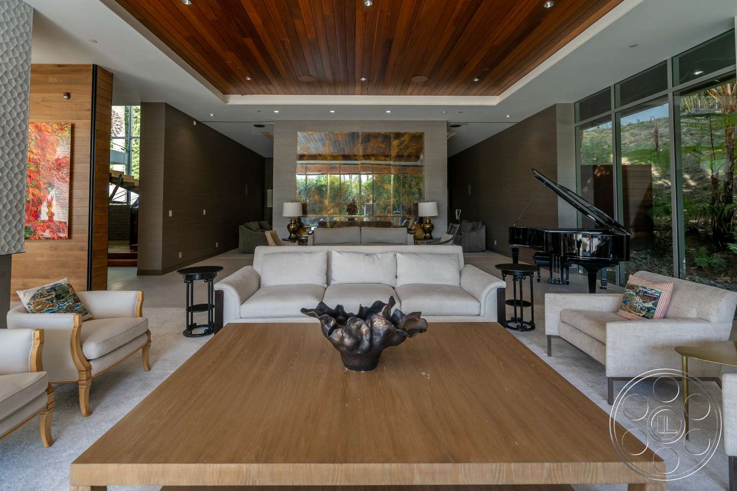Modern 14 - indoors, wood, furniture, table, room, living room, couch, rug, plywood, hardwood