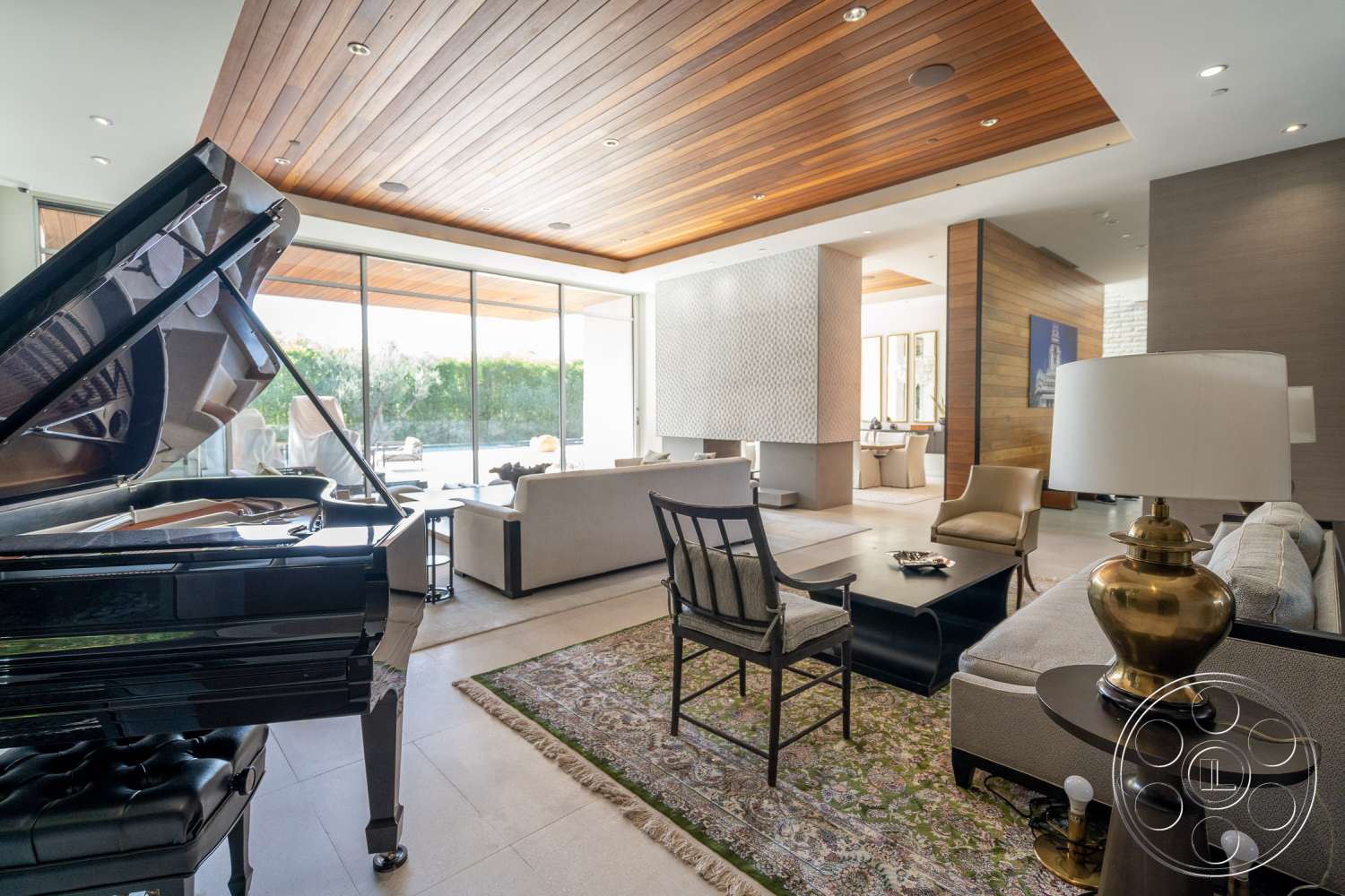 Modern 14 - indoors, furniture, room, living room, chair, leisure activities, piano, musical instrument, grand piano