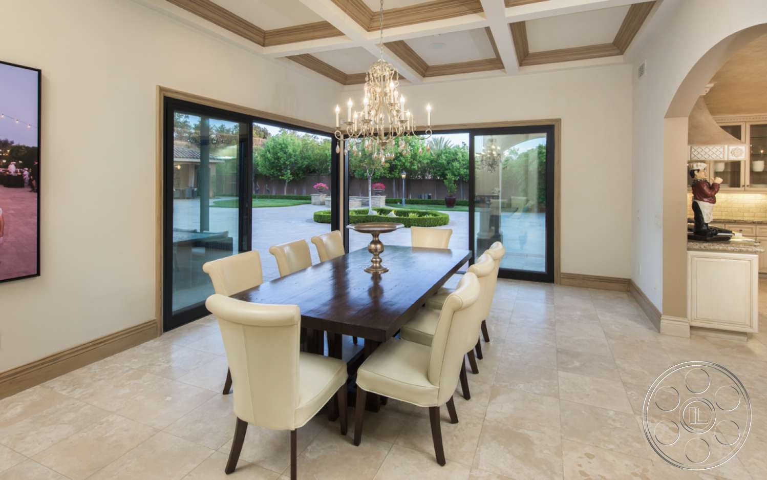 Spanish 121 - indoors, furniture, table, room, chair, dining room, dining table