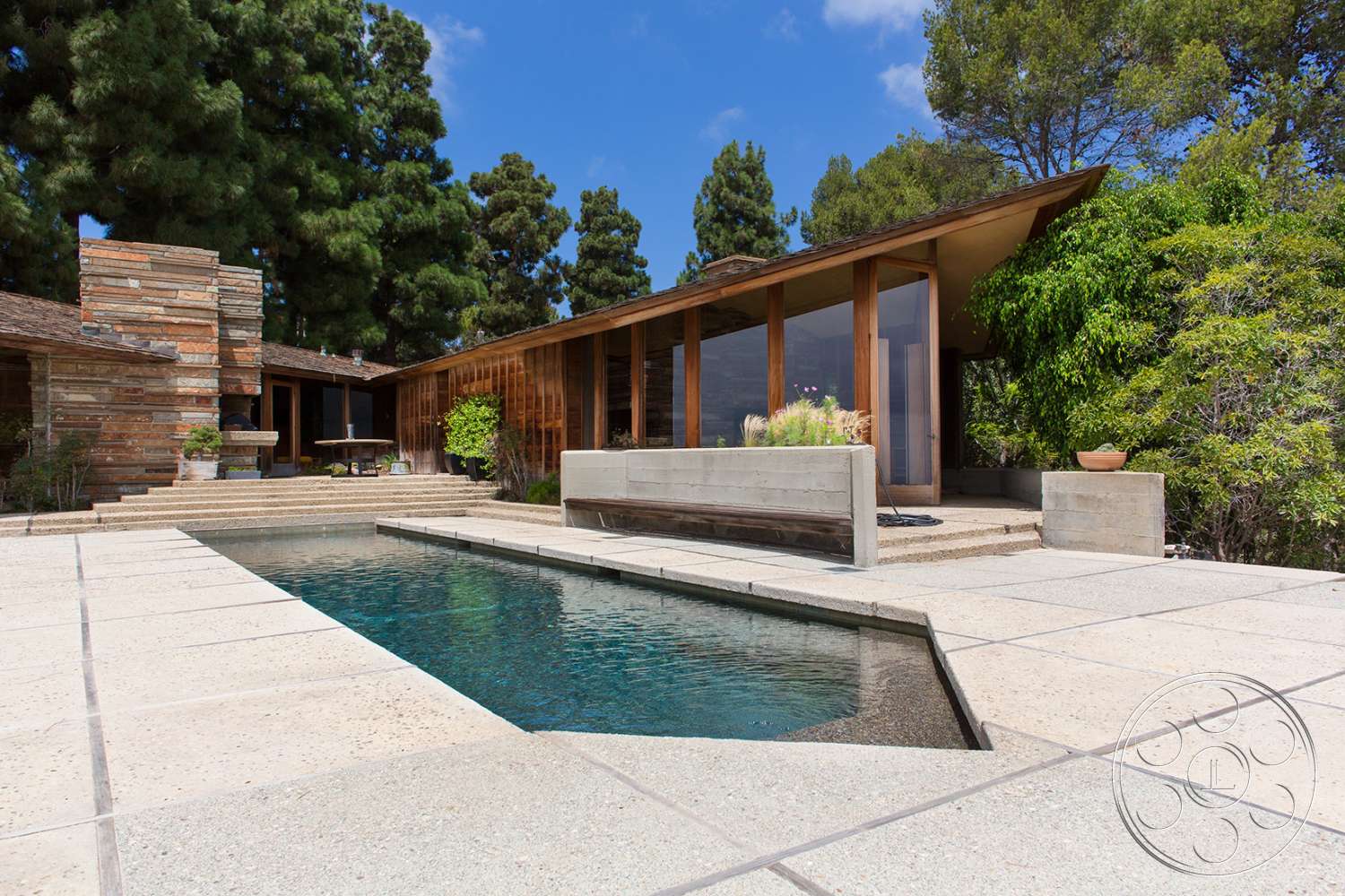 Retro 29 - patio, porch, flagstone, water, pool, swimming pool