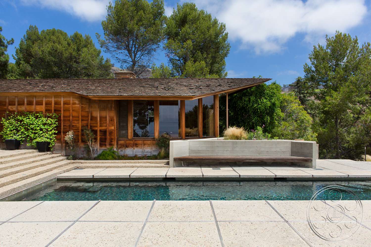 Retro 29 - patio, outdoors, flagstone, house, villa