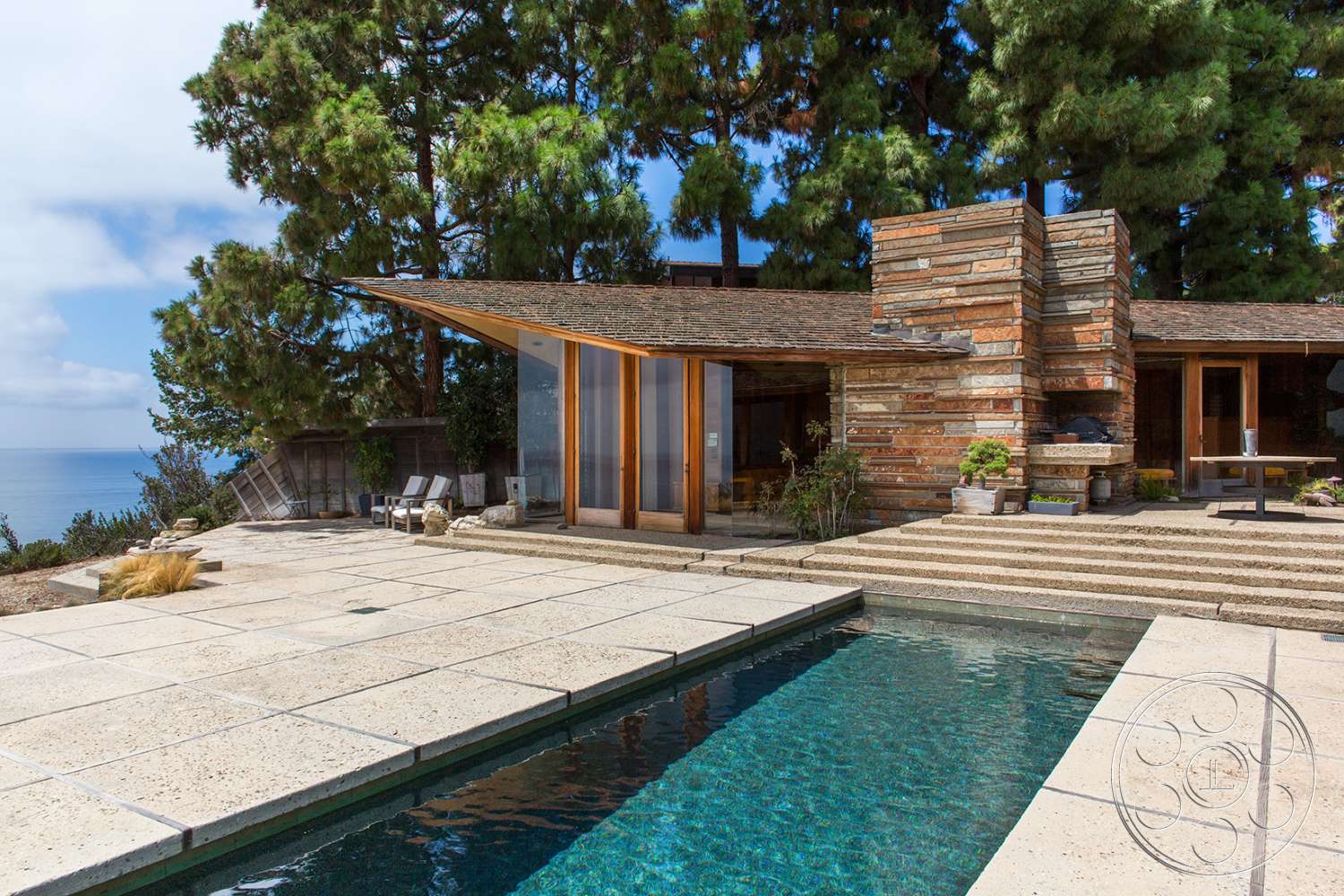 Retro 29 - patio, flagstone, water, pool, swimming pool