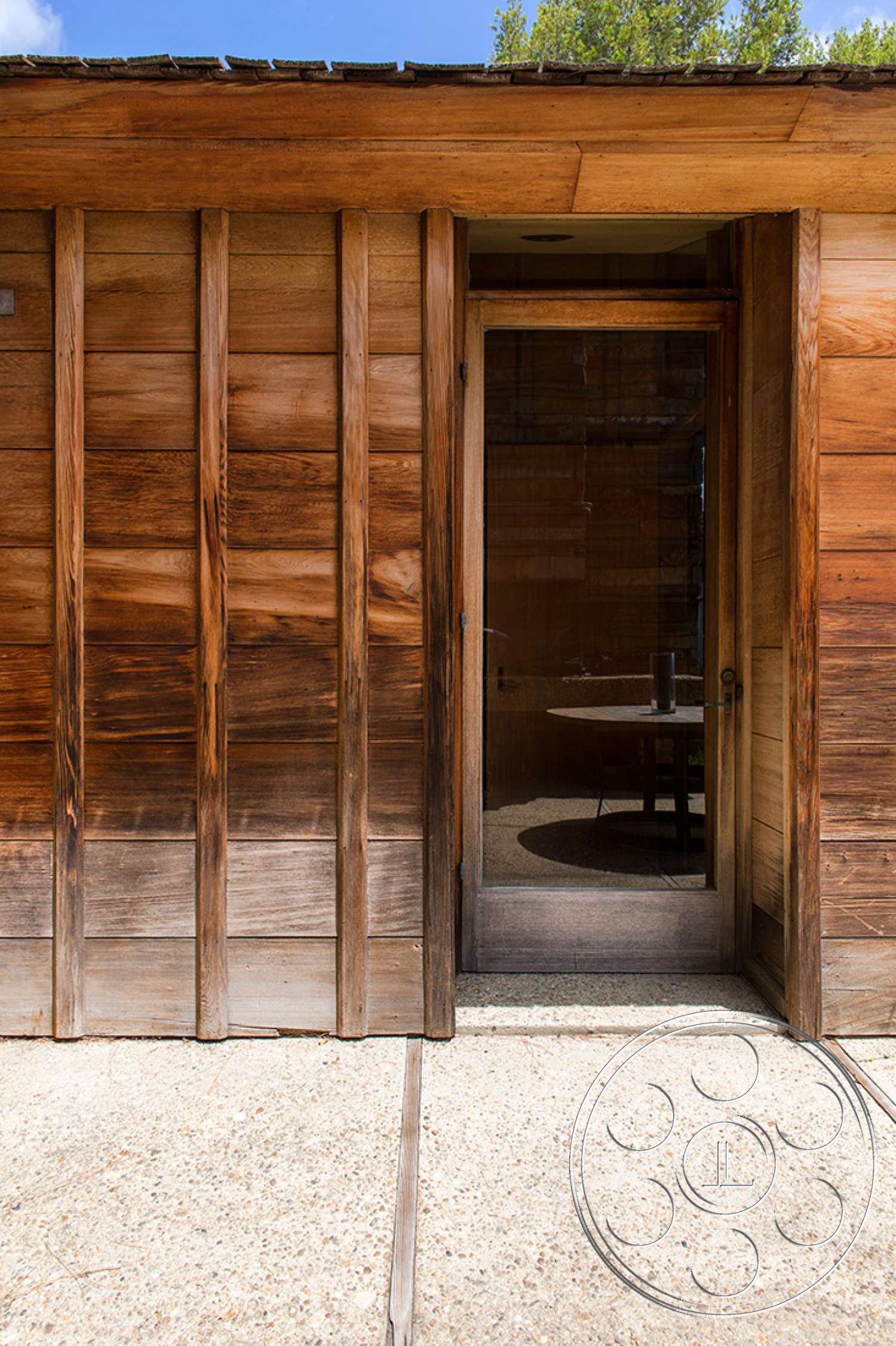 Retro 29 - wood, plywood, hardwood, outdoors, door, folding door