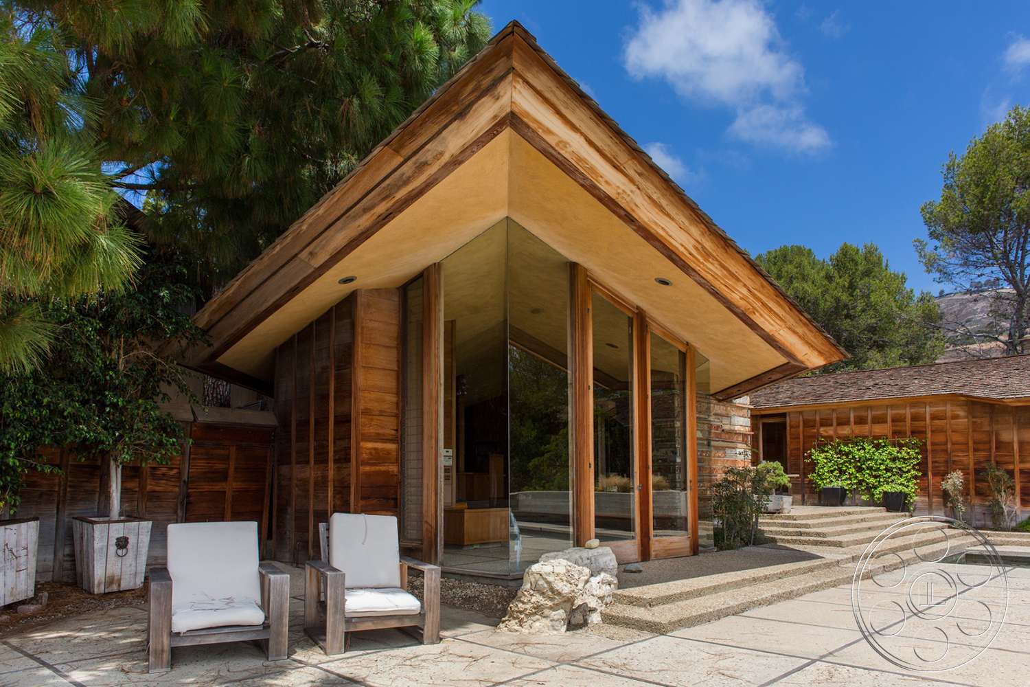 Retro 29 - furniture, chair, patio, porch, flagstone, pergola