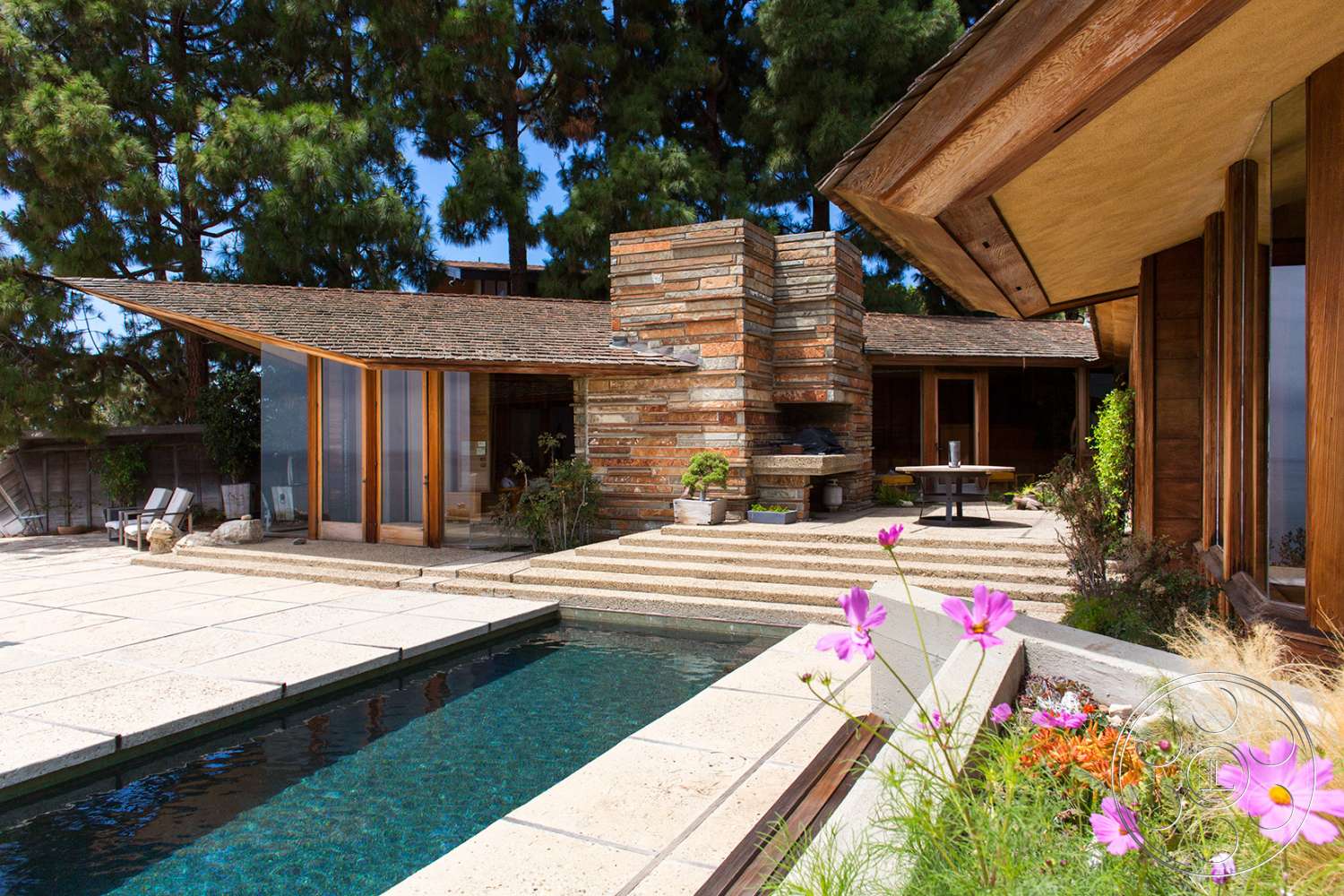 Retro 29 - patio, porch, water, house, villa