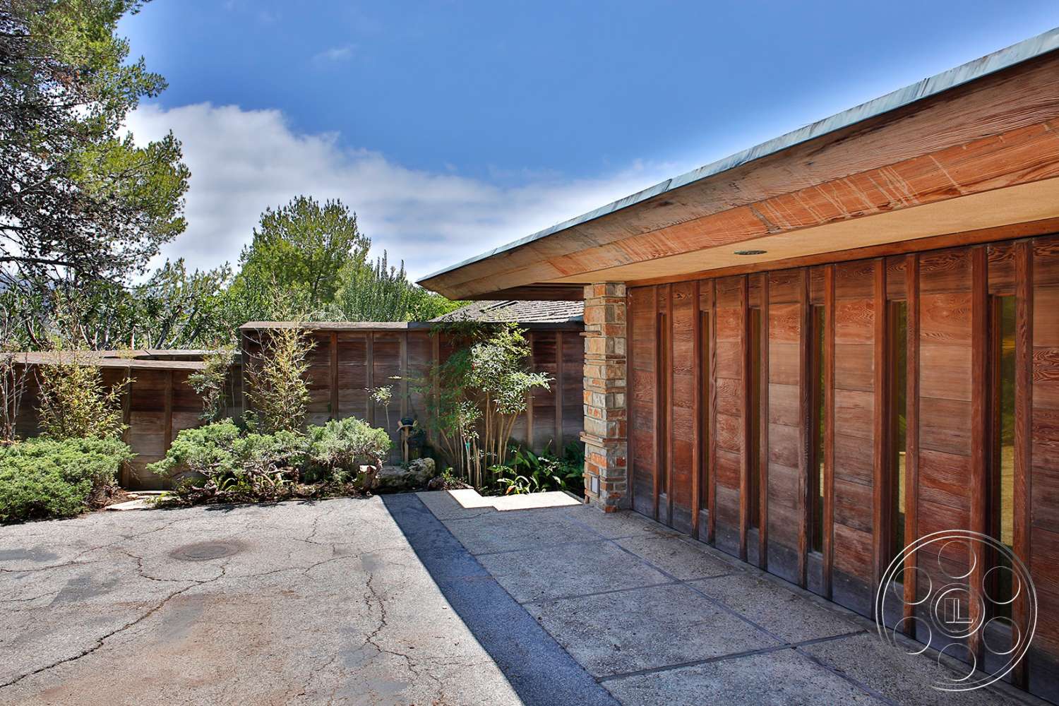 Retro 29 - patio, porch, flagstone, pergola, path, walkway