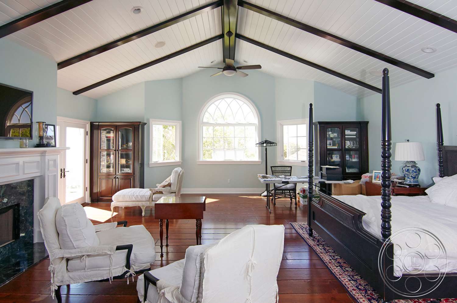 Cape Cod 4 - indoors, wood, furniture, room, living room, couch, rug, hardwood