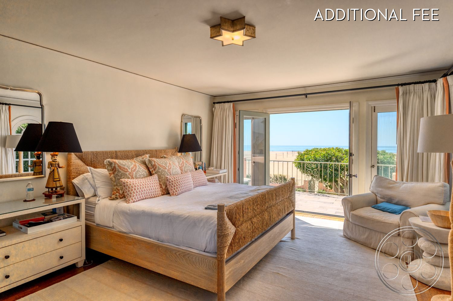 The Pink Beach House - Indoors, Room, Furniture, Living Room, Couch, Bedroom