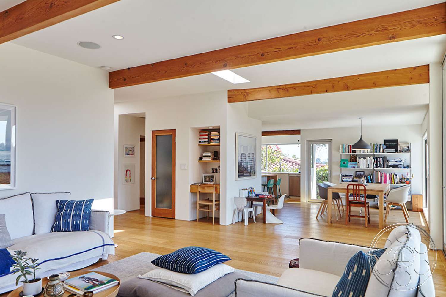 Modern 251 - indoors, wood, furniture, table, room, living room, couch, chair, hardwood
