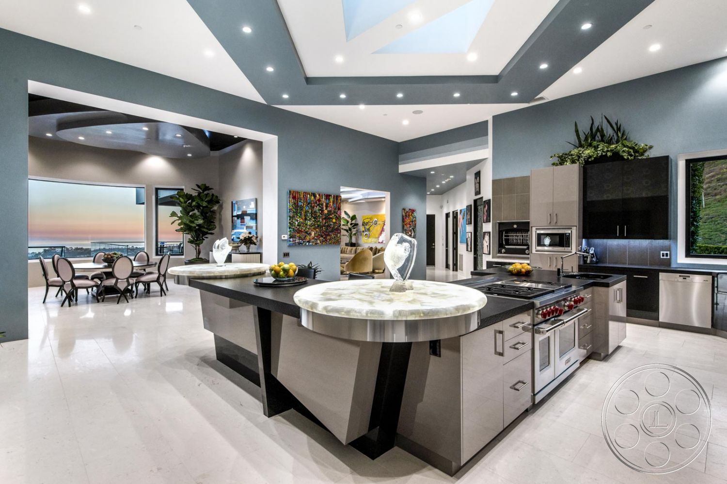 Mansion 126 - Indoors, Room, Furniture, Kitchen Island, kitchen, oven