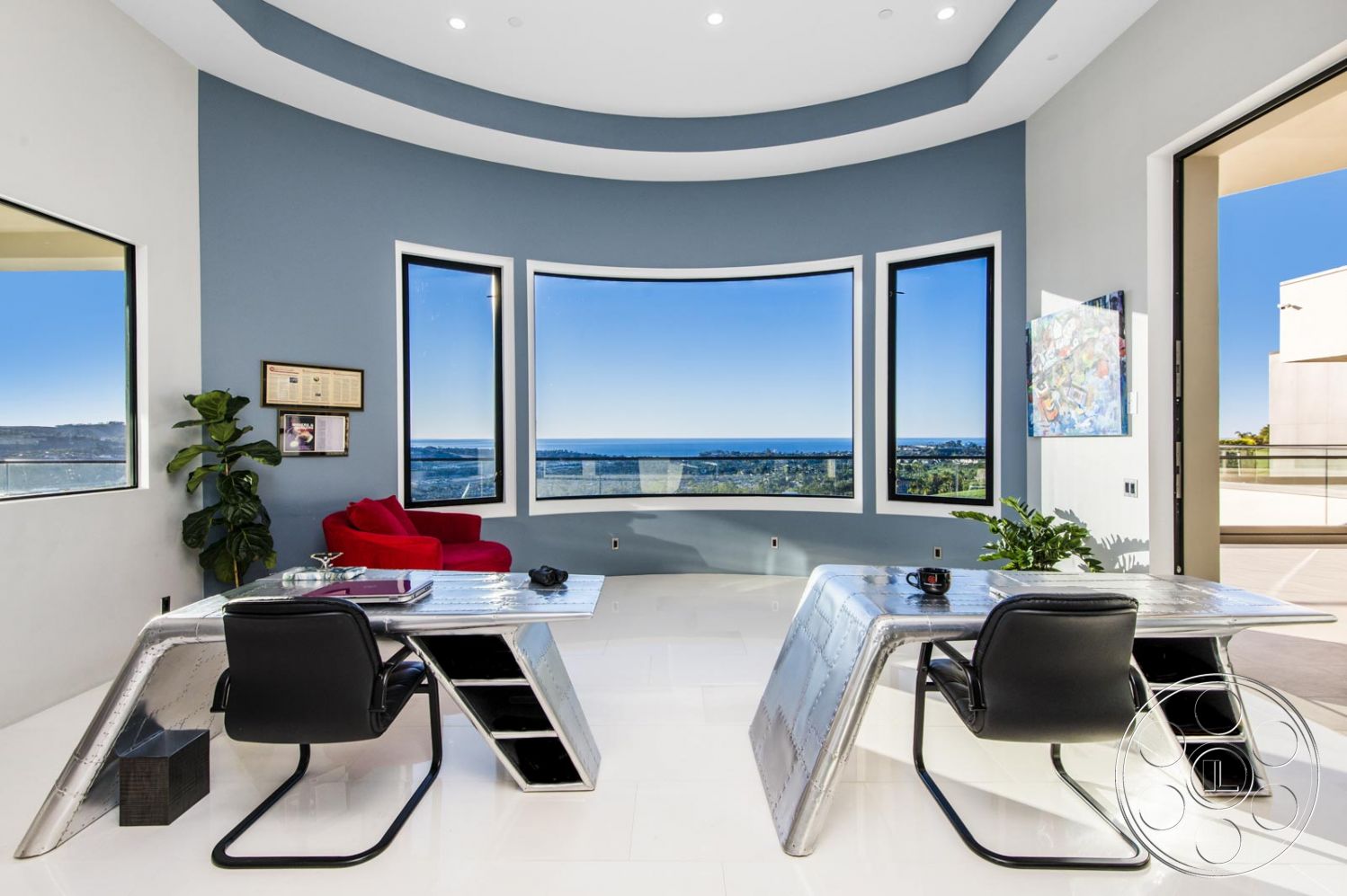 Mansion 126 - Indoors, Room, Furniture, chair, desk, red chair, window view, home office