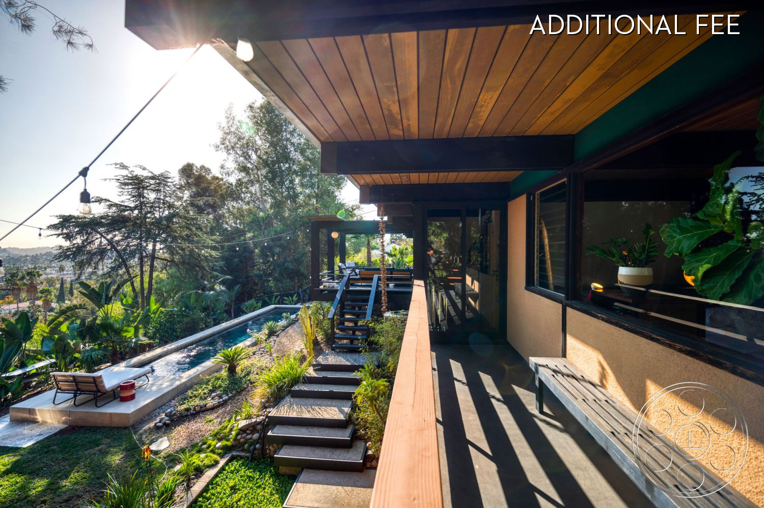 Hermosa House - Porch, Indoors, Furniture, Outdoors, Garden, Building, Bench