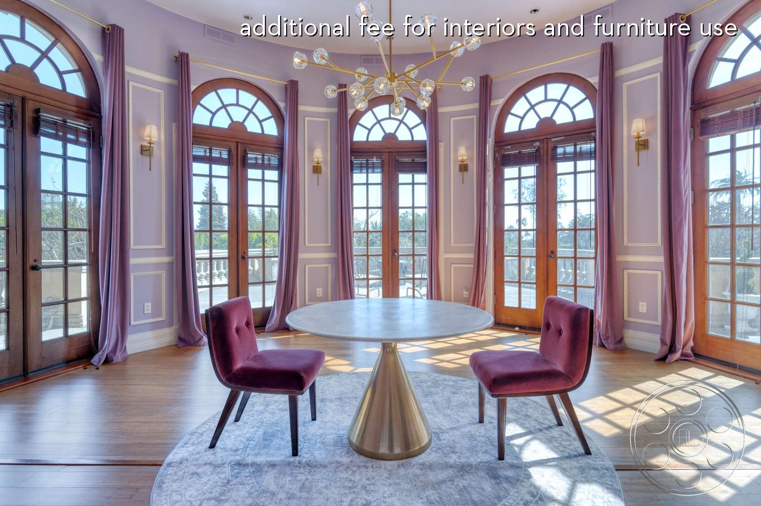Pasadena Princess® - Indoors, Furniture, Rug, Window, Door, Lamp, Home Decor, Chandelier, French Window