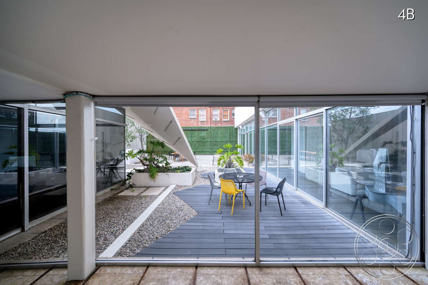 American Cement Building - Indoors, Furniture, Door, Sliding Door