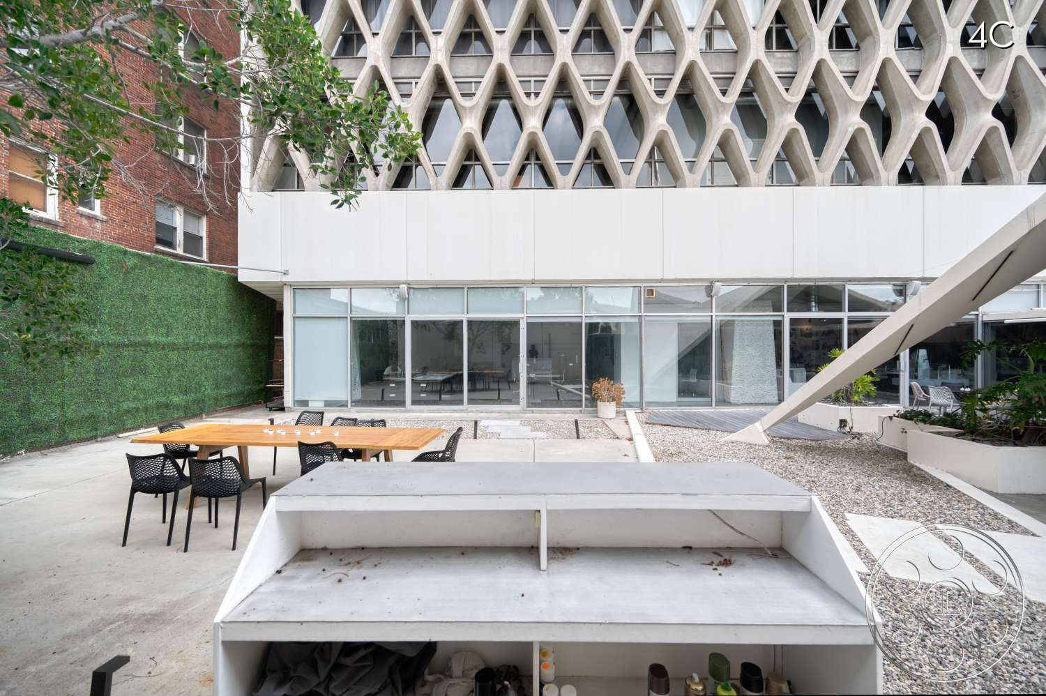 American Cement Building - Indoors, Furniture, Plywood, Office Building