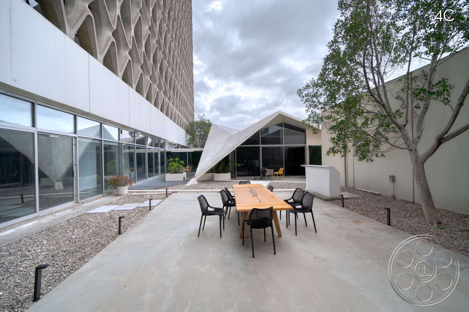 American Cement Building - Indoors, Furniture, Plywood, Office Building